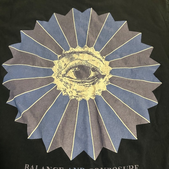 Balance and Composure shirt Eye *Super rare* M - Picture 2 of 2
